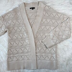 Frye Crochet Knit Cardigan